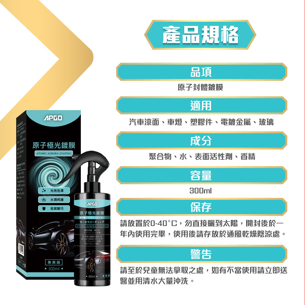 APGO原子極光鍍膜