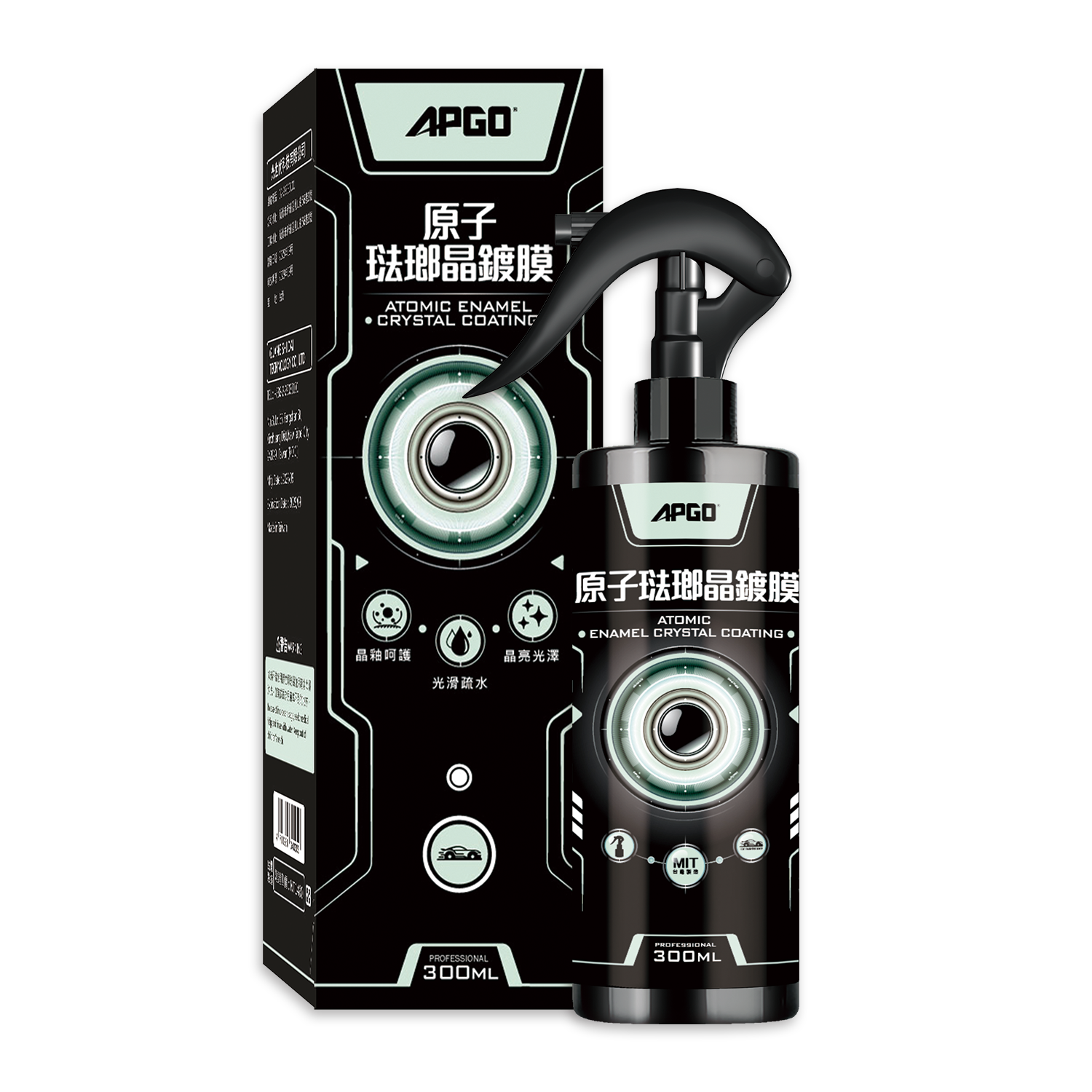 APGO 琺瑯晶鍍膜 高階滑順款【官網電商限定款】
