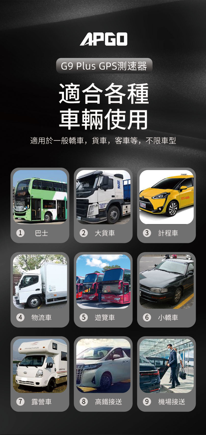 APGO G9 plus technology law enforcement speed camera