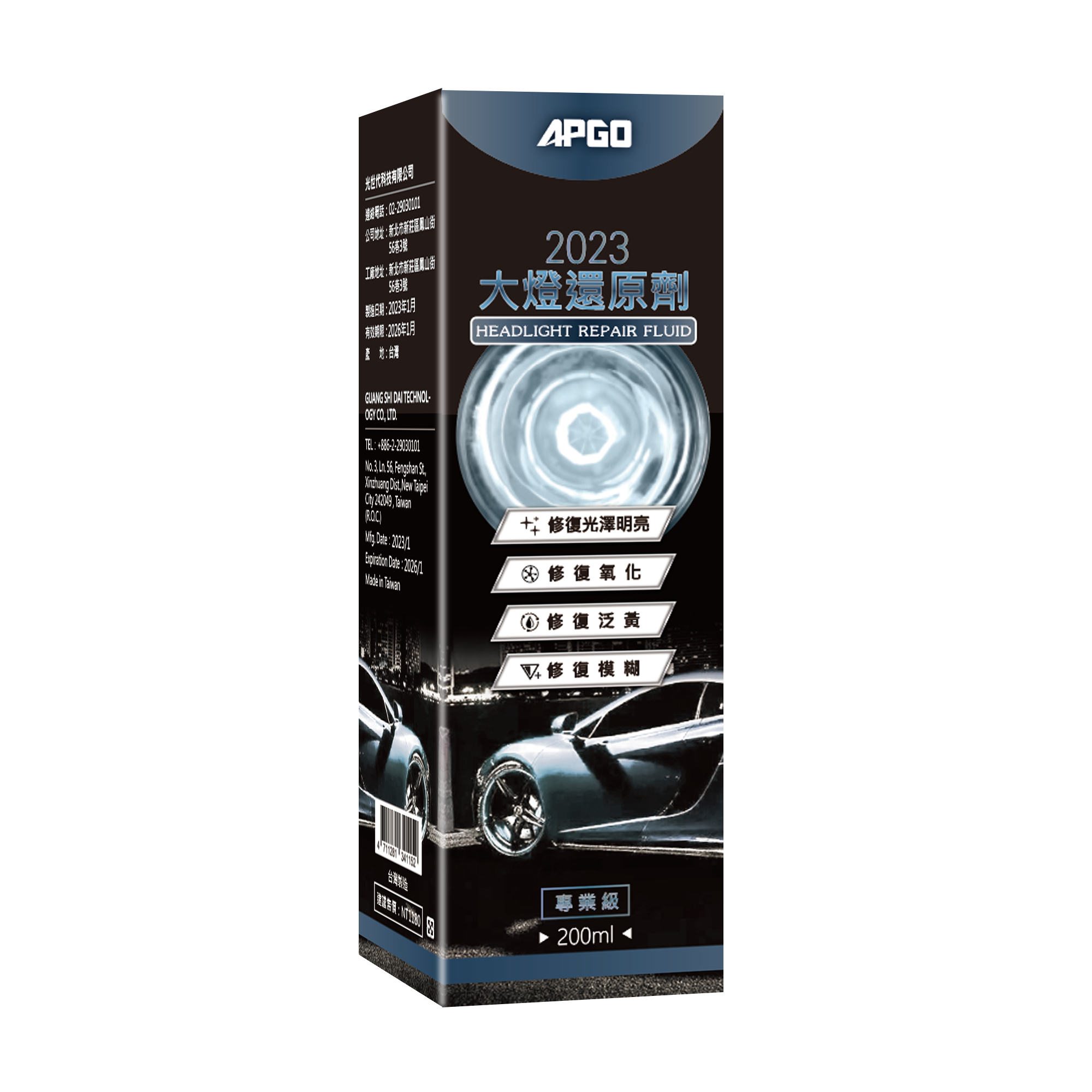 APGO 2023大燈還原劑